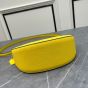 Valentino SMALL VLOGO MOON HOBO BAG IN GRAINY CALFSKIN WITH CHAIN