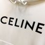celine loose hoodie in COTTON FLEECE