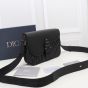 Dior Small Saddle Messenger Bag with Flap