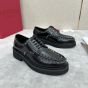 VALENTINO GARAVANI GENTLEGLAM DERBY SHOE IN CALFSKIN