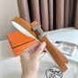 Hermès Mini Constance belt buckle & Reversible leather strap 24 mm