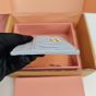 MIU MIU Matelassé nappa leather card holder