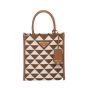 Prada Symbole embroidered fabric mini bag
