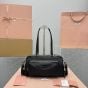 MIU MIU Pocket washed nappa leather bag