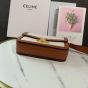 CHANEL CLASSIQUE TRIOMPHE BAG IN TEXTILE AND CALFSKIN