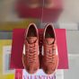 Valentino UPVILLAGE LOW TOP SNEAKER IN SPLIT LEATHER AND CALFSKIN NAPPA LEATHER