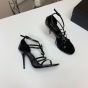 YSL CASSANDRA sandals in patent leather