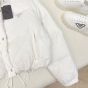 Prada Re-Nylon cropped convertible down jacket