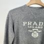 Prada Cashmere and wool Prada logo crew-neck sweater