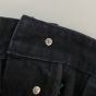 LV Blason Gradient Embroidered Denim Skate Pants
