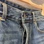 MIU MIU Washed denim Bermudas