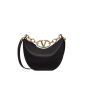 Valentino VLOGO MOON MINI HOBO BAG IN NAPPA LEATHER WITH CHAIN
