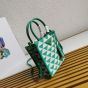 Prada Symbole embroidered fabric mini bag