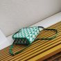 Prada Symbole embroidered fabric mini bag