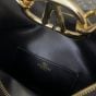 Valentino VLOGO MOON MINI HOBO BAG IN NAPPA LEATHER WITH CHAIN