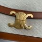 CHANEL CLASSIQUE TRIOMPHE BAG IN TEXTILE AND CALFSKIN