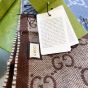 Gucci GG jacquard knit scarf with tassels