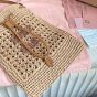 MIU MIU Woven fabric mini-bag