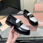 MIU MIU Leather penny loafers