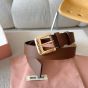 MIU MIU Nappa leather belt