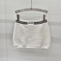 MIU MIU Cotton knit miniskirt