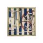 Hermès La Berline Bayadere scarf 45