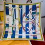 Hermès La Berline Bayadere scarf 45