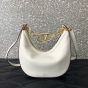 Valentino VLOGO MOON MINI HOBO BAG IN NAPPA LEATHER WITH CHAIN