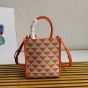 Prada Symbole embroidered fabric mini bag