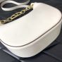 Valentino VLOGO MOON MINI HOBO BAG IN NAPPA LEATHER WITH CHAIN