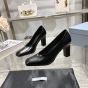 Prada Brushed leather pumps