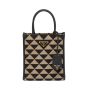 Prada Symbole embroidered fabric mini bag
