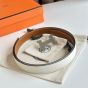 Hermès Mini Constance belt buckle & Reversible leather strap 24 mm