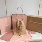 MIU MIU Woven fabric mini-bag