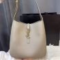YSL LE 5 À 7 supple small IN GRAINED LEATHER