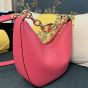 Valentino VLOGO MOON MINI HOBO BAG IN NAPPA LEATHER WITH CHAIN