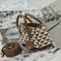 Prada Symbole embroidered fabric mini bag