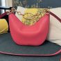 Valentino VLOGO MOON MINI HOBO BAG IN NAPPA LEATHER WITH CHAIN
