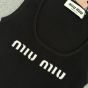 MIU MIU Viscose tank top