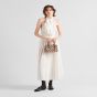 Prada Symbole embroidered fabric mini bag