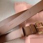 MIU MIU Nappa leather belt