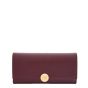 LOEWE Pebble continental wallet in shiny nappa calfskin