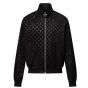 LV Monogram Debossed Suede Tracksuit Jacket