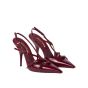 MIU MIU Patent leather slingbacks with buckles
