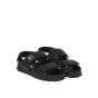 MIU MIU Sporty matelassé nappa leather sandals