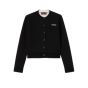 Gucci Wool jacquard cardigan with intarsia