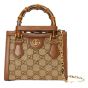 Gucci Diana crystal mini tote bag