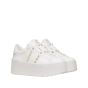 Valentino FLATFORM ROCKSTUD UNTITLED SNEAKER IN CALFSKIN