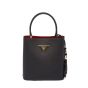 Medium Saffiano Leather Prada Panier Bag