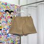 Gucci GG Supreme linen shorts